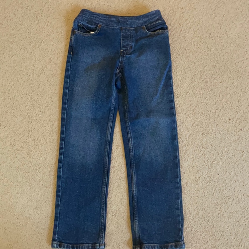 Boys pull on jeans Lands’ End size 7